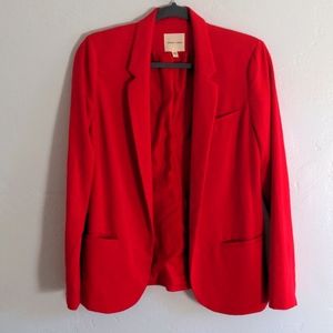 Urban Outfitters Red Blazer